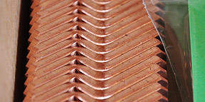 precision formed copper brackets