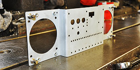 Automotive sheet metal instrument panel