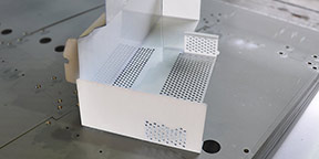 Precision sheet plastic forming