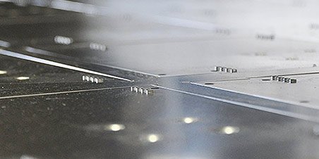 CNC punch laser combination fine-limit sheet metal fabrication