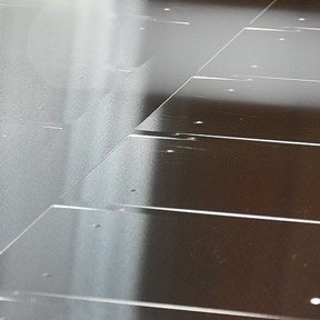 precision laser cut stainless steel sheet metal