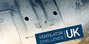 parts for The Ventilator Challenge UK production in fabrication and finishing